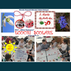 ECOURI ȘCOLARE – revista micului școlar