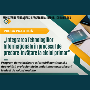 PROMOVAREA MODERNIZĂRII CONTINUE