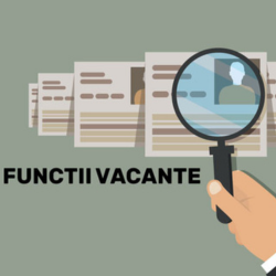 ANUNȚ PENTRU OCUPAREA FUNCȚIEI VACANTE DE DIRECTOR ADJUNCT